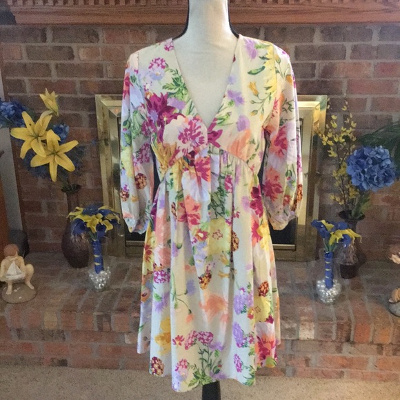 H&M Dresses H M Floral Dress Poshmark